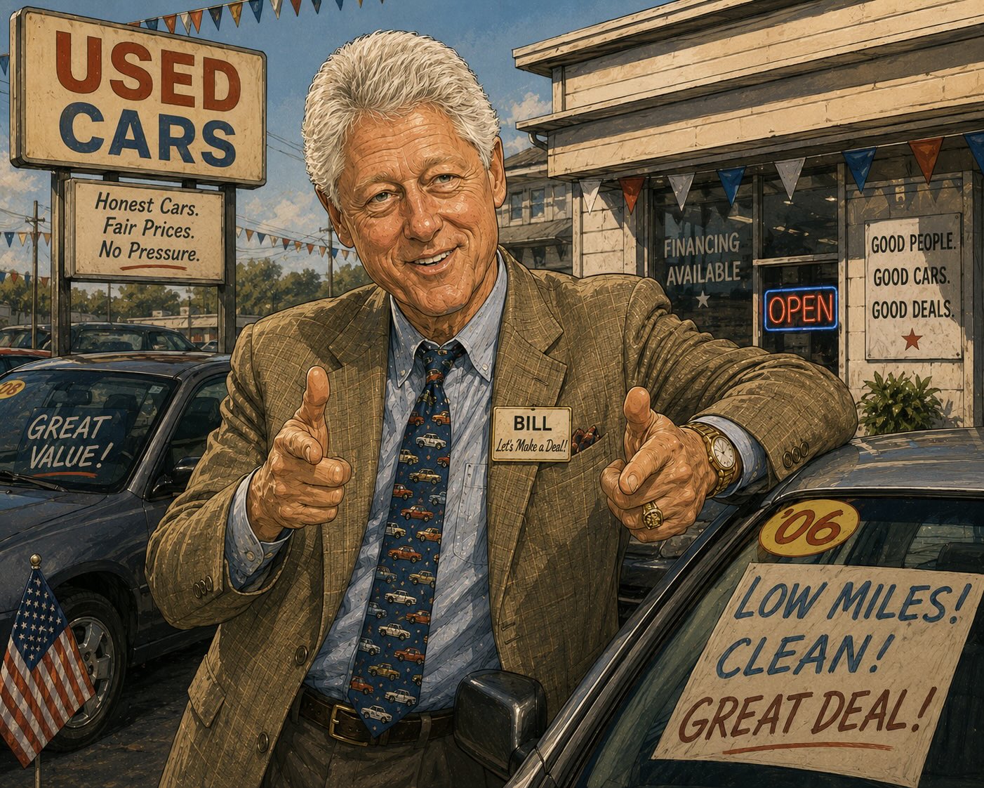 Would you buy a used car here