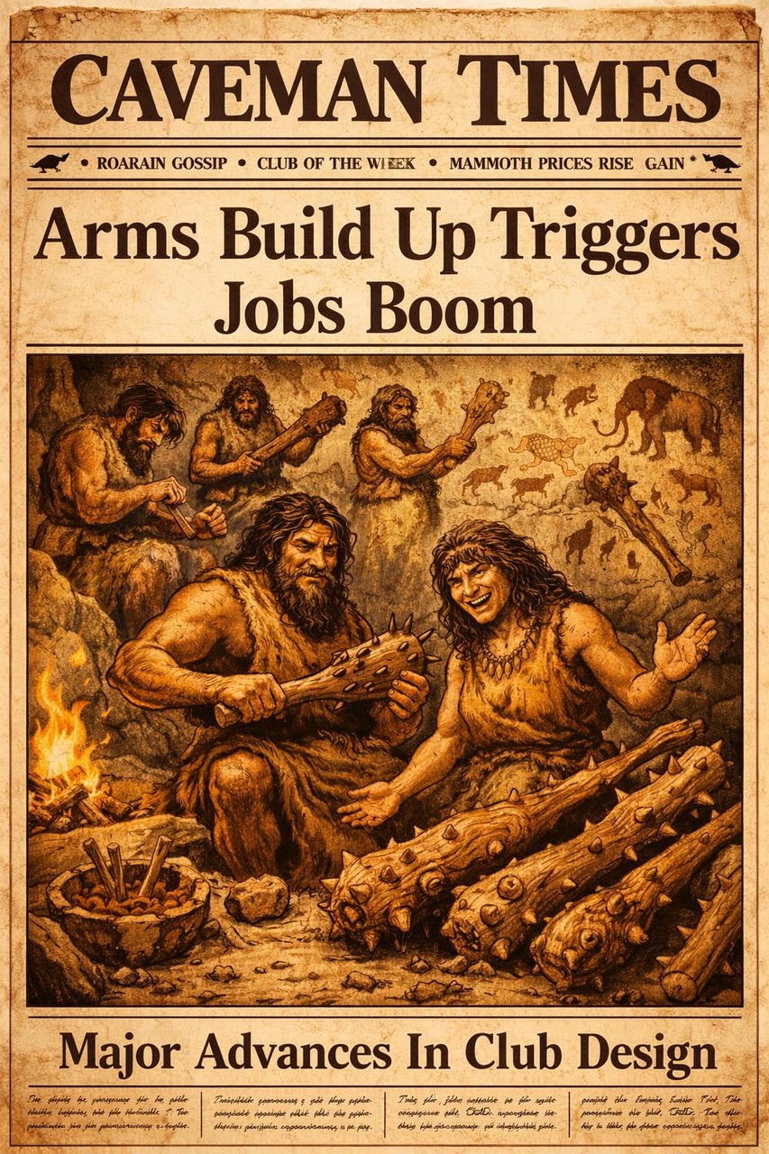 Caveman Times edition: Peace Through War