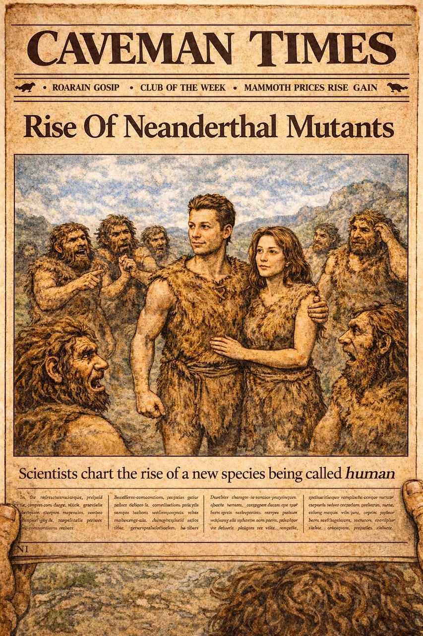 Caveman Times edition: Environment blamed for birth of ugly beings
