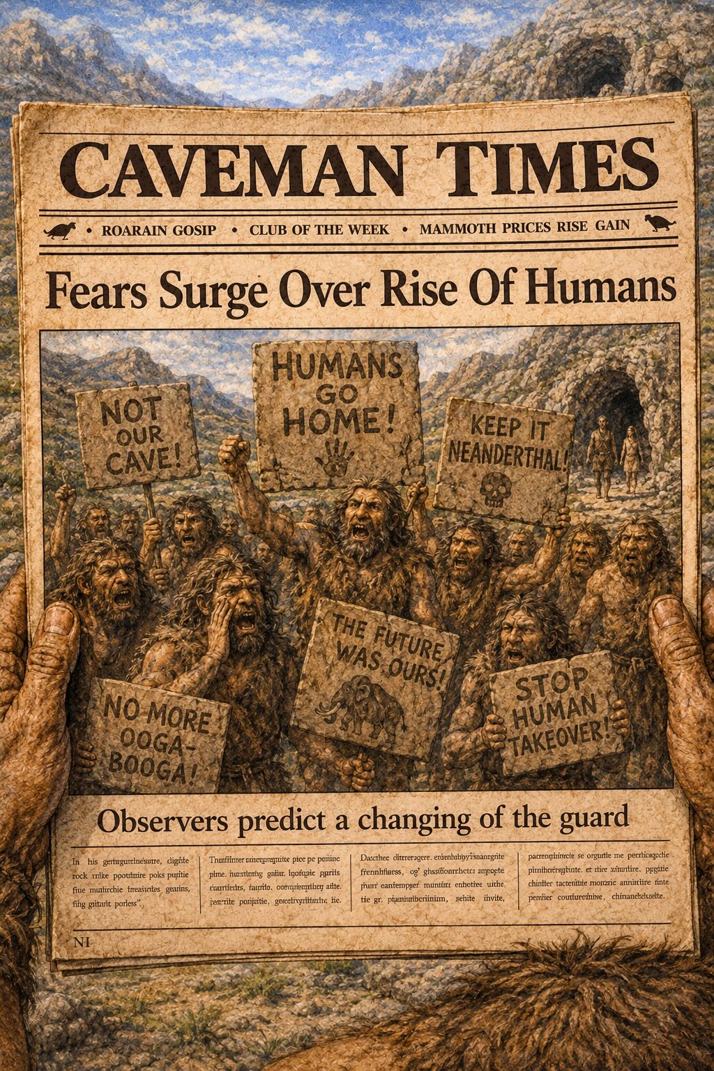 Caveman Times edition: Resistance in the face of changing empires
