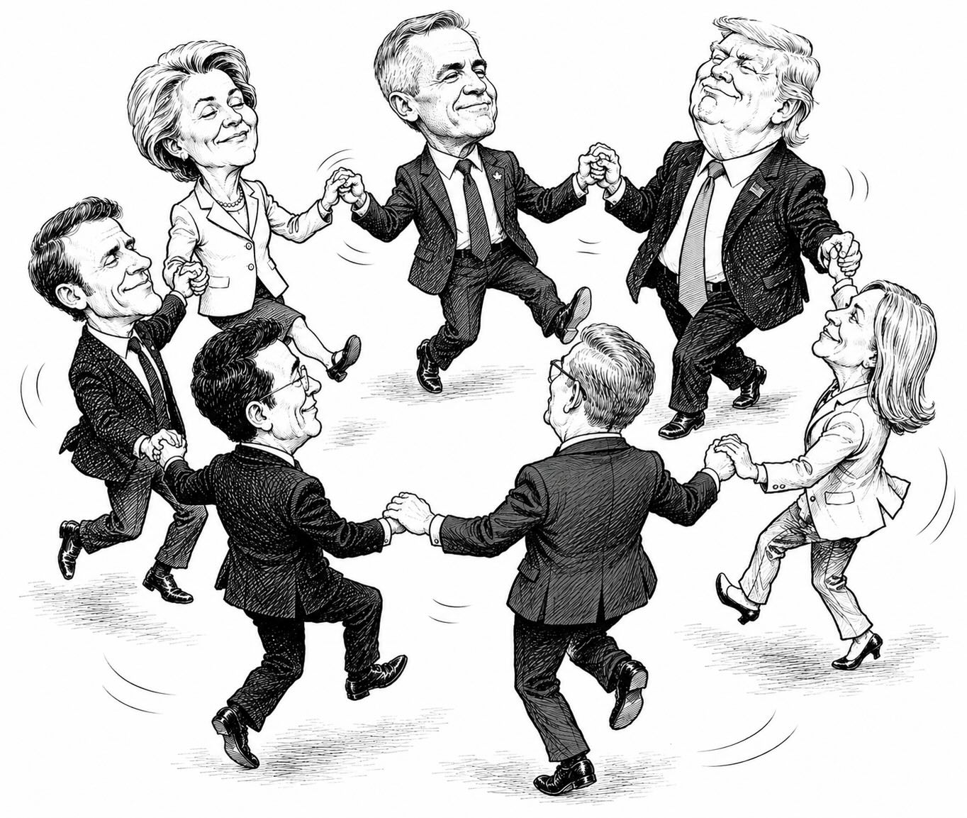 Everyone hold hands and sing Kumbaya!