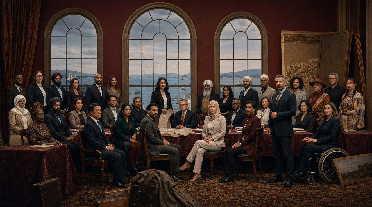 Modern Canada, a reimagined version of the Fathers of Confederation