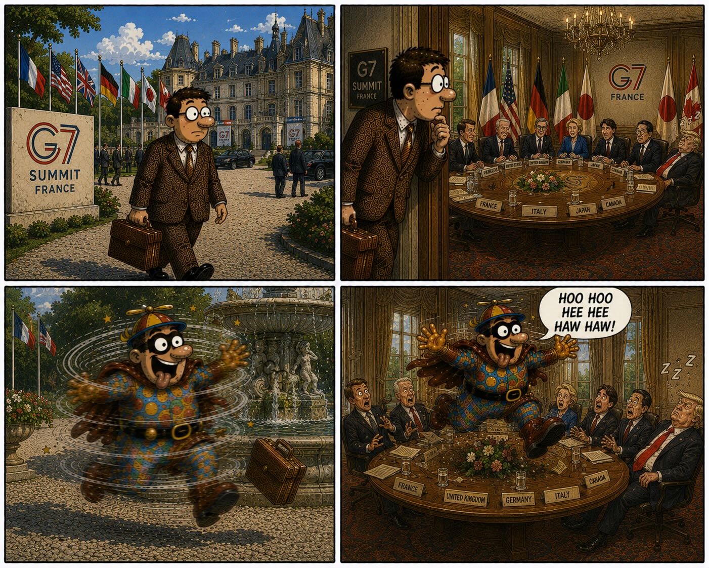 Silly hero summit