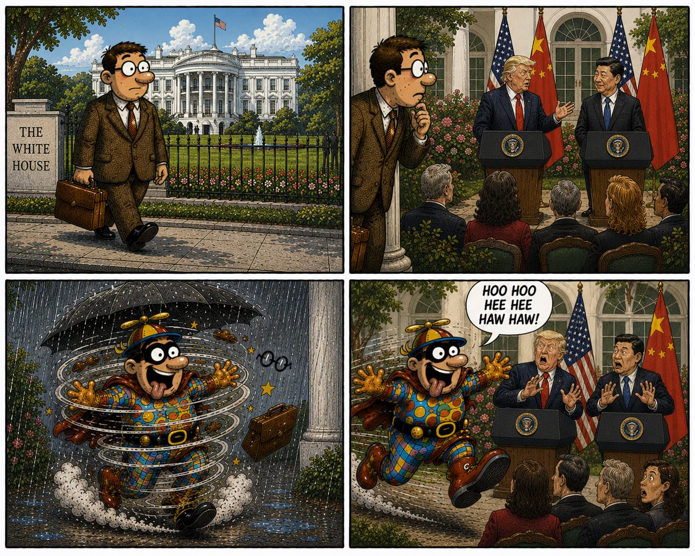 Silly hero summit