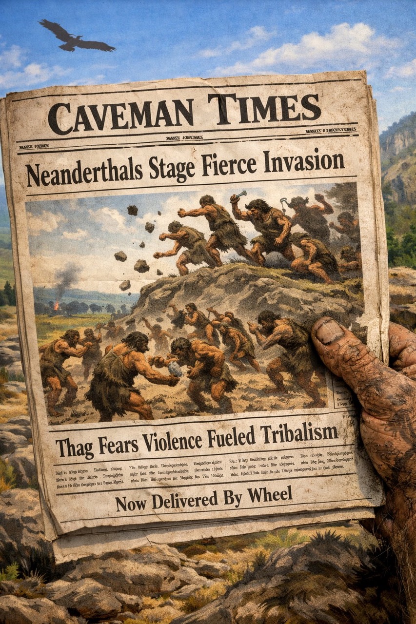 Caveman Times edition: The War To End All Wars